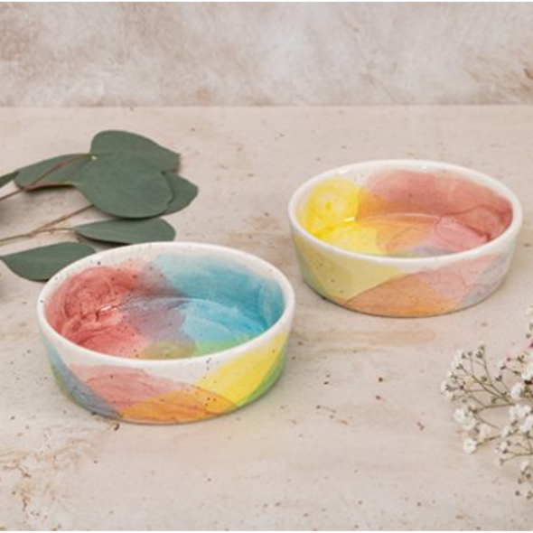 Bowls dobles Matices Multicolor